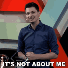 Its Not About Me Rene Butler GIF - Its Not About Me Rene Butler Overtakegg GIFs