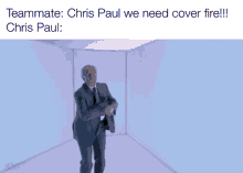 Trump Chris Paul GIF - Trump Chris Paul We Need Cover GIFs