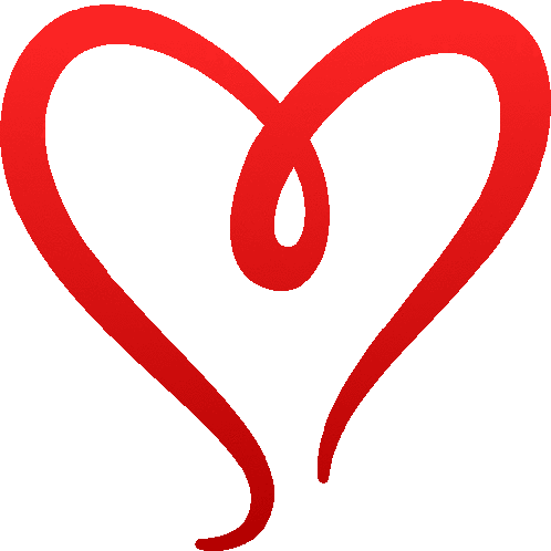 Heart Outline Heart Sticker - Heart Outline Heart Joypixels - Discover & Share  GIFs