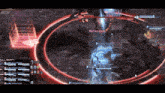 a screenshot of a video game with a red circle around a person that says not yet ready on it