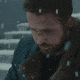 Ryan Gosling Sad Sad Gosling GIF - Ryan Gosling Sad Sad Gosling Blade Runner Snow GIFs