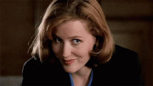 Dana Scully The X Files GIF - Dana Scully The X Files Smile - Discover & Share GIFs