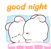 Good Night Kiss Sticker