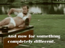 Monty Python Pose GIF - Monty Python Pose And Now For Something Completely Different GIFs