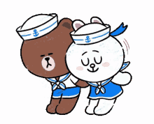 brown and cony thanks bow