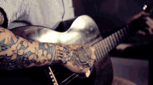Tattoo Guitar GIF - Tattoo Guitar Music GIFs