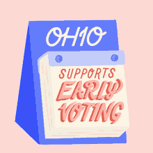 Ohio Voters Support Early Voting Voting GIF - Ohio Voters Support Early Voting Voting Voting Rights GIFs