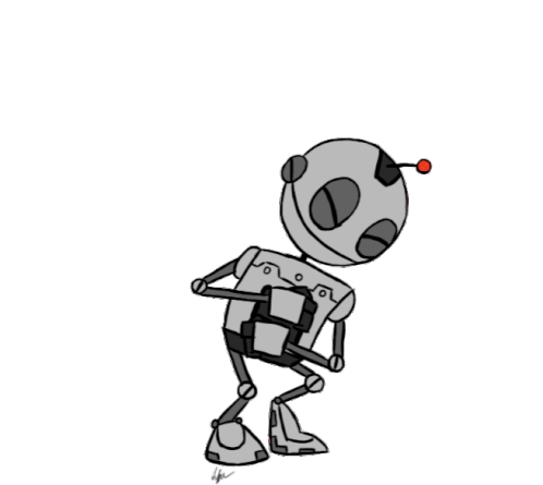 Happy Dance Robot Sticker - Happy Dance Robot Dancing - Discover & Share  GIFs
