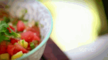 Watermelon Salsa GIF - Watermelonsalsa Fresh Dip GIFs
