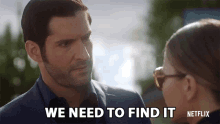 We Need To Find It Lucifer Morningstar GIF - We Need To Find It Lucifer Morningstar Tom Ellis GIFs