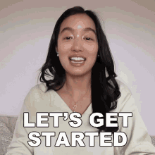 Lets Get Started Kaiti Yoo GIF - Lets Get Started Kaiti Yoo Lets Begin GIFs