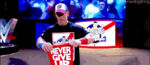 John Cena Never Give Up GIF