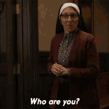Who Are You Sister Andrea GIF - Who Are You Sister Andrea Evil N Is For Night Terrors GIFs