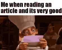 Reading Article GIF