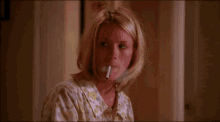 Betty Draper Mad Men GIF - Betty Draper Mad Men Smoking GIFs