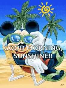 Goodmorning Summer GIF - Goodmorning Summer Mickeymouse GIFs
