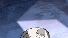 a cartoon drawing of a man with glasses and a hat