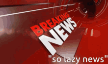 Lazy News GIF - Lazy News GIFs