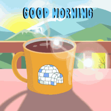hello coffee sun morning good morning