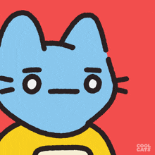 Cool Cats Blue Cat GIF - Cool Cats Blue Cat Oh Really GIFs