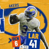 Los Angeles Rams (41) Vs. Denver Broncos (6) Fourth Quarter GIF - Nfl National Football League Football League GIFs