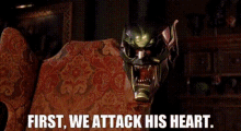 First We Attack His Heart Green Goblin GIF - First We Attack His Heart Green Goblin Spiderman GIFs
