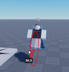 a screenshot of a video game with the number 105.5 in the corner