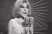Eurovision France Gall GIF - Eurovision France Gall Luxembourg GIFs