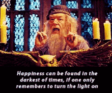 Dumbledore Happiness GIF - Dumbledore Happiness Darkest GIFs
