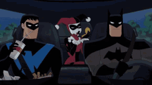 Nightwing Batman GIF - Nightwing Batman Harley Quinn GIFs