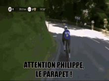 Parapet Attention Philippe GIF - Parapet Attention Philippe Tdf GIFs