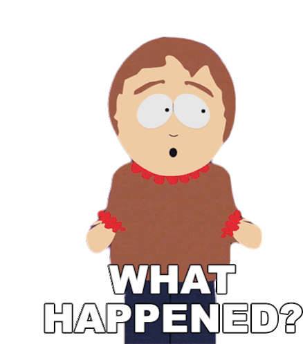 What Happened Sharon Marsh Sticker - What Happened Sharon Marsh South Park Stickers