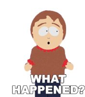 What Happened Sharon Marsh Sticker - What Happened Sharon Marsh South Park Stickers