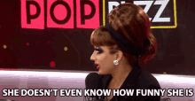 Shes Doesnt Even Know How Funny She Is Bianca Del Rio GIF - Shes Doesnt Even Know How Funny She Is Bianca Del Rio Popbuzz GIFs