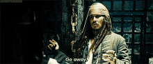 Go Away Pirates Of The Caribbean GIF - Go Away Pirates Of The Caribbean Jack Sparrow GIFs
