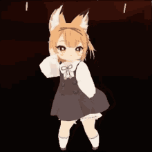 koume vtuber koume dancing kawaii anime girl