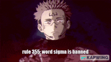 Rule 355 Word Sigma Is Banned GIF