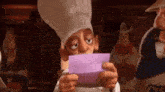 Ratatouille Ratatouille Note GIF - Ratatouille Ratatouille Note GIFs
