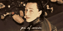 Tom Hiddleston Loki GIF - Tom Hiddleston Loki Yes GIFs