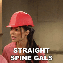 Straight Spine Gals Carly GIF - Straight Spine Gals Carly Keeping Our Spine Straight GIFs