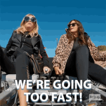 Were Going Too Fast Real Housewives Of Beverly Hills GIF - Were Going Too Fast Real Housewives Of Beverly Hills Were Too Quick GIFs