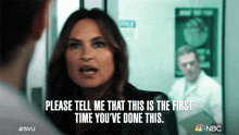 Please Tell Me That This Is The First Time Youve Done This Detective Olivia Benson GIF - Please Tell Me That This Is The First Time Youve Done This Detective Olivia Benson Mariska Hargitay GIFs