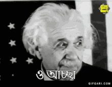Gifgari Classic Einstein GIF - Gifgari Classic Einstein Accha GIFs