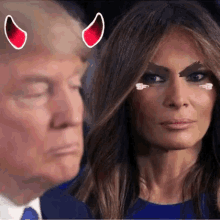 Melania Trump Angry GIF - Melania Trump Angry Horns GIFs
