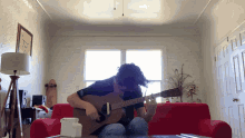 Playing Guitar Moby Rich GIF - Playing Guitar Moby Rich Friends GIFs