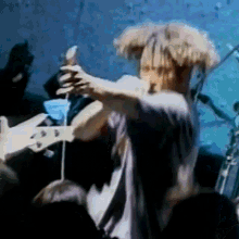 Finger Gun Zack De La Rocha GIF - Finger Gun Zack De La Rocha Rage Against The Machine GIFs