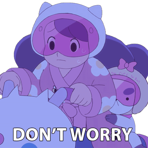Dont Worry Bee Sticker - Dont Worry Bee Puppycat Stickers