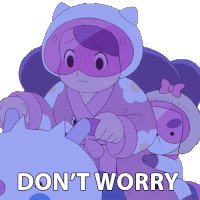 Dont Worry Bee Sticker - Dont Worry Bee Puppycat Stickers