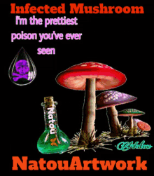 Natou Artwork Natou GIF - Natou Artwork Natou Mushroom GIFs