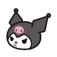 a cartoon character with a skull on his head